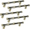 5PCS Drawer Handle 3.8-inch Hole Centers Bamboo Imitation Bronze Cabinet Pulls Furniture Hardware...