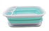 SAMMART 7.5L (2 Gallon) Collapsible Plastic Dish Drainer with Drainer Board - Foldable Drying Rack Set - Portable Dinnerware Organizer - Space Sav...