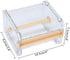 Mvchifay 2 Pack Tape Dispenser Transparent Washi Tape Cutter Roll Tape Holder for Desk (2 Pack-Green)...