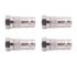 Fancasee 4-Pack F Type Male to BNC Female Adapter 75 Ohm Plug Jack Coax Coaxial Connector Coupler Converter for CCTV Surveillance Security Camera ...