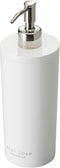Yamazaki 2932 Tower Body Soap Dispenser Contemporary Bottle Pump for Shower, Round, White...