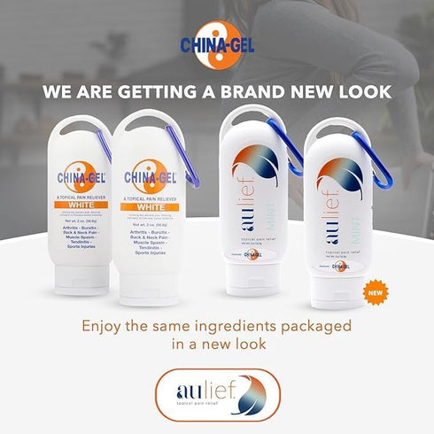Aulief Topical Pain Relief Cream for Neck Pain Relief, Knee Pain Relief, Back Pain Relief and Other Muscle and Joint Pain, FSA HSA Approved, Mint ...