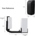Airplane Phone Holder Hands Free Compact Travel Phone Mount with 360 Degree Rotation Universal Travel Essentials Ideal for Airplane, Table, Tray...