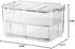SANNO Refrigerator Food Storage Containers Stay Fresh,Food Storage Container Bin Stackable Refrigerator Freezer Organizer Fresh Keeper Drawers wit...