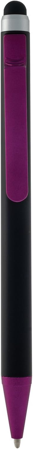 Monteverde S-105 Clip Action One-Touch Ballpoint Pen with Top Stylus, Magenta......