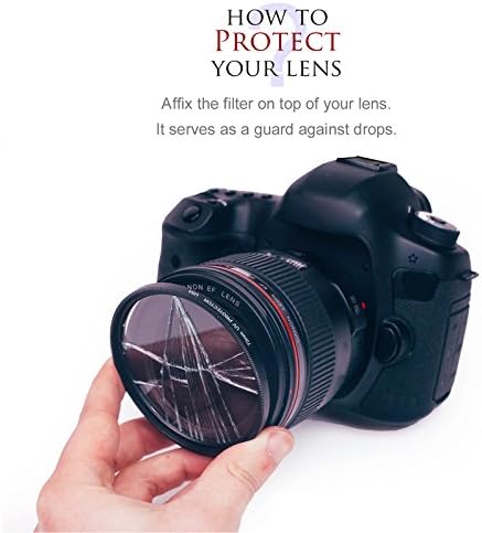 37mm Pro Series High Resolution Polarized Filter + Microfiber Cloth...