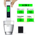 TDS Meter 4 in 1 Digital Water Tester Temperature Meter Accurate Reliable 0-9990 PPM for Drinking Water RO/DI System Aquariums Pools...