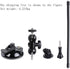 PellKing Suction Cup Mount for Insta360 X3/X2/X, GoPro with 27cm Extension Tube, Double Ball Head Adapter & Soft Silicone Base...