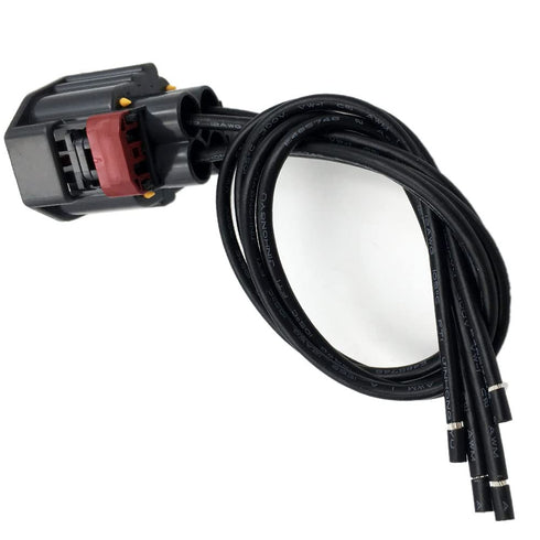 Compatible with Ford Mustang 2010-2015 Engine Cooling Fan Motor Connector Wire Harness Plug...