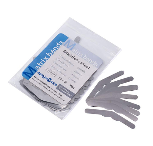 Dental Matrix Band Tofflemire Type 0.04mm Stainless Steel (#2)...
