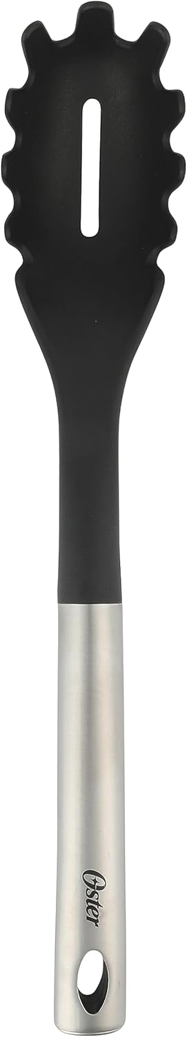 Oster Baldwyn 13" Nylon Spaghetti Server - Black w/Stainless Steel Handle...