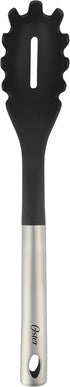 Oster Baldwyn 13" Nylon Spaghetti Server - Black w/Stainless Steel Handle...
