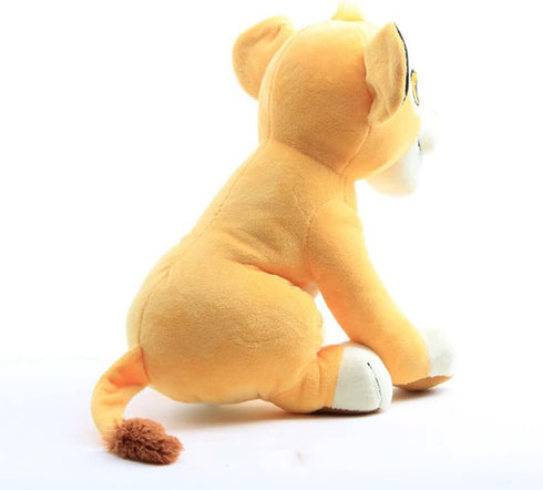 SecretCastle Lion Plush Baby Lion Toys Lifelike Lion Animal Stuffed for Kids,Family Chirstmas Gifts 28 cm Height with Embroidered Details (Yellow ...