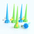 Plant Watering Devices, 6Pcs Self Watering Spikes, Slow Release Control Valve Switch Automatic Watering Drip System, Adjustable Water Volume Drip ...