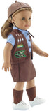 Emily Rose 18-inch Doll Clothes Modern 4-Piece Girl Scout Brownie-Inspired Uniform | Gift Boxed! | Compatible with 18" American Girl Dolls...