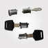 4 Pack Lock Cylinders Compatible with Yakima Car Roof Rack System Components SKS Lock Cores, Includes 4 Cylinders Cores, 4 Opening Keys and 1 Cont...