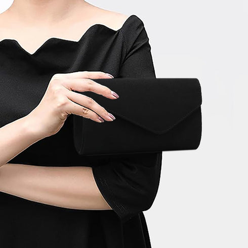 Clutch Purse Evening Bag for Women, Envelope Handbag With Detachable Chain for Wedding Party Bridal Purse...