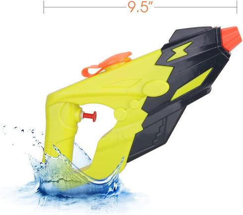 ArtCreativity Water Blasters, Set of 3, Water Squirt Guns for Kids in Vibrant Colors, Futuristic Water Shooting Pistols, Toys for Swimming Pool, B...