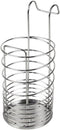 304 Stainless Steel Utensil Drying Rack/Chopsticks/Spoon/Fork/Knife Drainer Basket Flatware Storage Drainer (Round)...