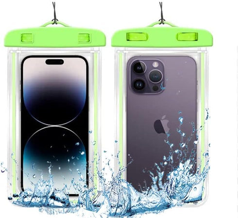 Waterproof Phone Case, Waterproof Phone Pouch for Smart Phone, Compitable with iPhone 14 13 12 11 Pro Max XS Plus, Samsung Galaxy, LG, Google Pixe...