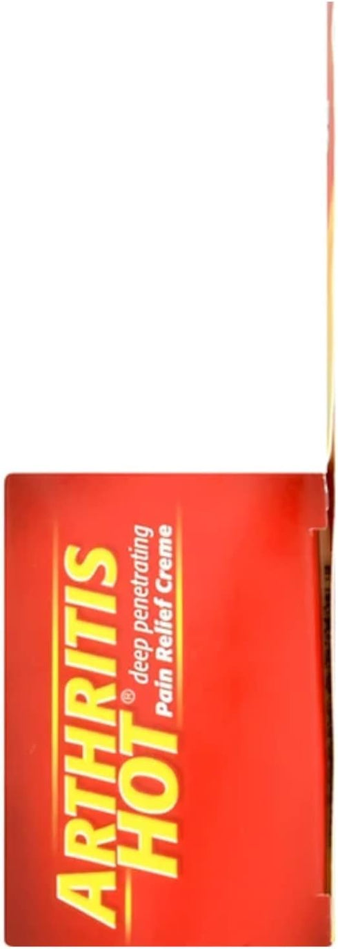 Arthritis Hot Pain Relief Creme 3 oz (Pack of 2)...