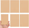 Small(Mini) Pocket Notebook Set, DIY Kraft Brown Cover, Quality Blank Unlined Material,Attention to Detail,5.1" X 3.5", 22 Pages Per Notebook, 6-P...