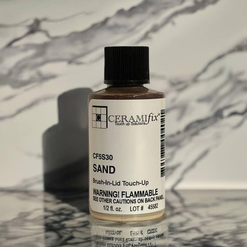 Ceramifix .5 oz Sand Touch up Paint for Tile, Appliances and More...