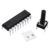 Red Lead Acid Battery Capacity Indicator Module LM3914 Battery Power Tester...