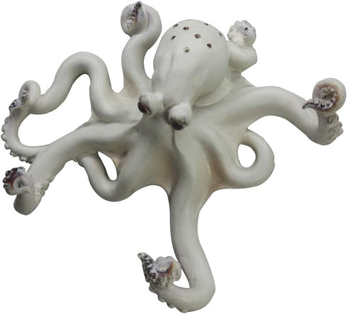 Comfy Hour Under The Sea Collection 7" Decorative Octopus Single Key Clothes Hook Wall Hanger, Polyresin...