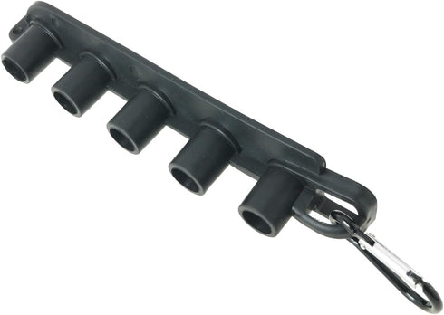 Quick Connector 1/4 Quick Insert Nozzle Base Storage can accommodate 5 Nozzle Heads Daily Pressure Cleaning Nozzle Rack High Pressure Car Washing ...