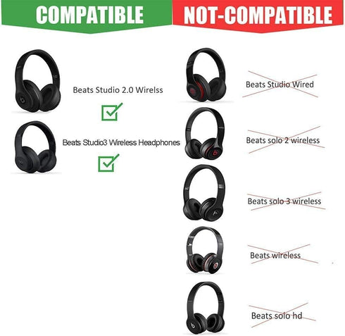 Studio 3.0 Wireless Top Headband Replacement Parts Accessories Studio 3 A1914 Headband Repair Kit Compatible with Studio 2.0 / Studio 3.0 Wireless...