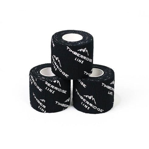 Hook Grip Tape – 3-Pack 19Ft Self-Adhesive Non Sticky Athletic Tape for Weightlifting – Elastic and Durable Hand Workout Grip – Chalk and Sweat Fr...