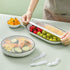 200pcs Disposable Bowl Covers - Food Cover Stretch Edging, Stretchable Plastic Wrap, Elastic Storage Wraps for Storage Containers, Disposable Fres...