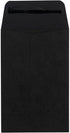 LUXPaper #4 Coin Envelopes | 3'' x 4 1/2" | Midnight Black | 80lb. Text | 50 Qty...