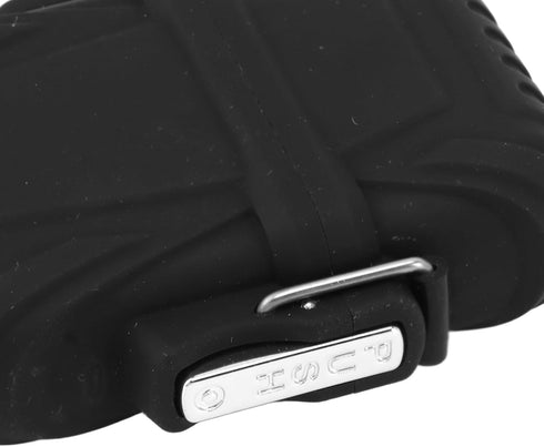 2 PCS Lighter Case, Waterproof Lighter Case Cover Holder Outdoor Survival Multipurpose Seal Lighter Pouch, Black......