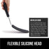 Gorilla Grip Nonstick Heat Resistant BPA-Free Silicone Spatula, Non Scratch Flexible Head for Pans, Slip Resistant Soft Rubber Handle, Stainless S...
