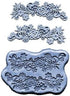Silicone Mold - Flower With Scrolls Lace Mold Set...