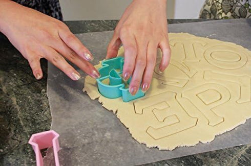 Greek Alphabet Letter Shaped Cookie Cutter, 3 Inches Long, Great Gift, Big Sis/Lil Sis, Fundraising, Parties, Sororities, Fraternities, Panhelleni...