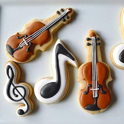 Music Note Cookie Cutter 5.5" Made in USA by Ann Clark...