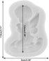 Angel Silicone Fondant Molds For Cake Decorating Cupcake Topper Candy Chocolate Gum Paste Polymer Clay Set Of 1...