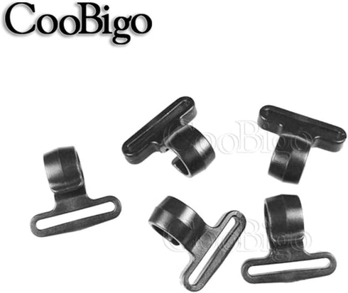 10pcs Plastic Snap Hooks 1"(25.5mm) Backpack Strap Buckles Hardware for Outdoor Camping 25mm Webbing Backpack Bag Strap Tent Garment DIY Parts Acc...