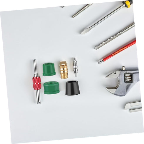 WINOMO 71Pcs A/C Air Conditioning Valve Core Accessories R12 R134a Refrigeration Valve Core Remover Installer Assortment Box Set Kit...