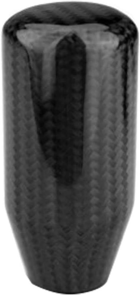 Sakali Universal Carbon Fiber Manual or Automatic Car Gear Shift Knob Shifter Lever Black...