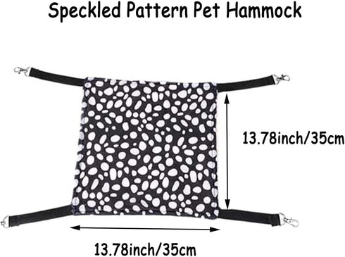 Pet Cotton Hammock, Hanging Bed Warm Hammock Swing for Bird Parrot Rat Sugar Glider Chinchilla Squirrel Guinea Pig...