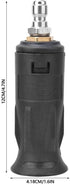 High Pressure Washer Nozzle, 1/4 inch Quick Connector Rotating Adjustable Water Spray Angle Sector and Column Shape...