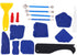 16PCS Silicone Caulk Tools Kit Spreader Scraper Remover Glass Glue Finishing Applicator Kit for Moldling Gluing Floor Fitting...