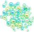 Beads 1140pcs Mix Rainbow Gradient Color Round 4 6 8 10mm Imitation Pearl No Holes for DIY Handmade Jewelry Making Craft...