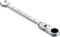 KATUR 8mm Ratcheting Wrench Set Flexible Pivoting Head Ratchet Combination Spanner Wrench Chrome Vanadium Steel Metric Tool (8mm)...