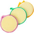 10 Pcs Round Shape Double Side Metallic Scrub Sponge Dish Pad Cleaner Cleaning Balls...