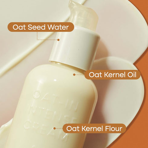 PURITO Oat-in Intense Cream 150ml / 5.07 fl. oz, Vegan Ingredients, Cruelty-Free, Facial cream...